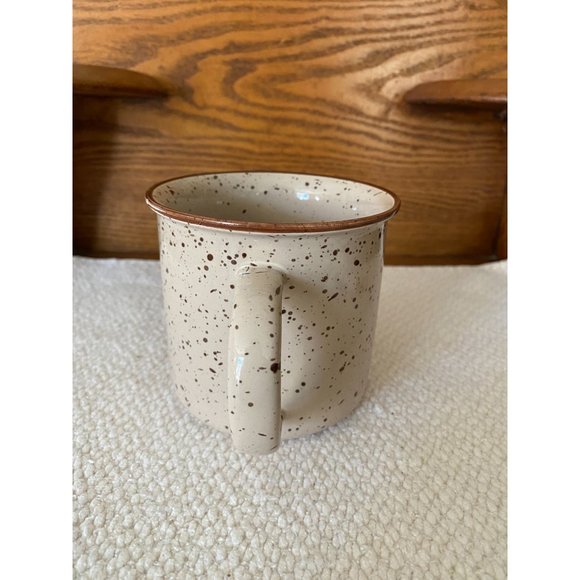 Comfifi Speckled Brown Beige Ceramic Mug - Picture 2 of 8
